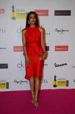Suchitra Pillai at Grazia young fashion awards red carpet in Leela Hotel on 15th April 2015